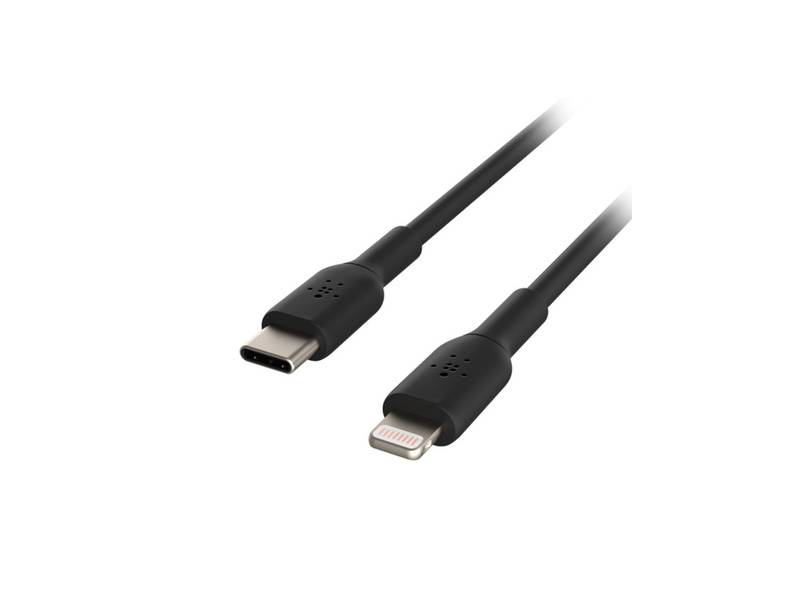 Cable Belkin Usb-C A Lightning Caa003Bt1Mbk Negro 1M.