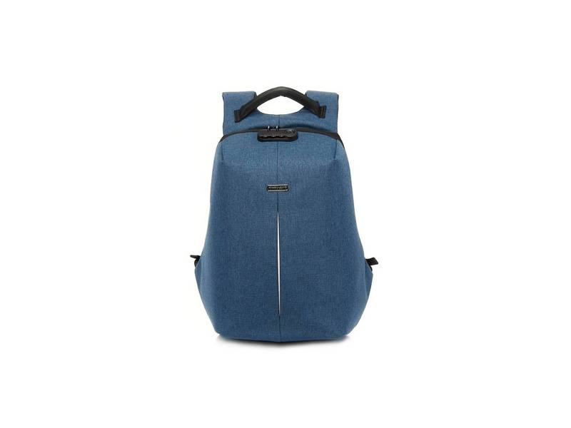 Mochila Antirobo Promate Defender-16 Azul 16 C/Locky Y Usb