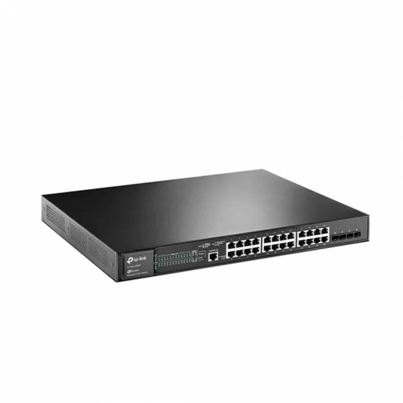 Switch Tp-Link Tl-Sg3428Mp 24 Puertos Gigabit Poe+ + 4 Sfp 384W