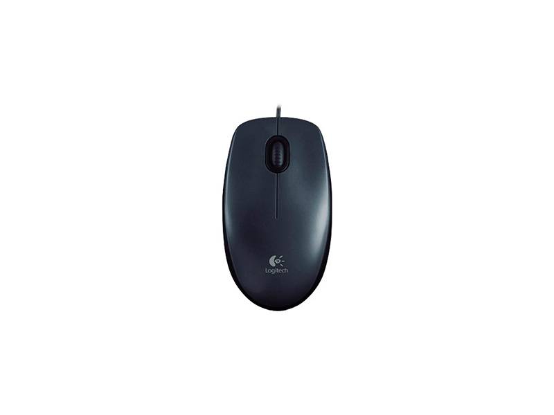 Mouse Cableado Logitech M100 Óptico Usb