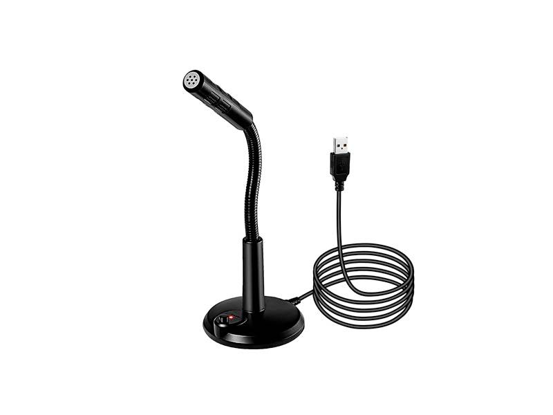 Microfono De Pie Xtreme Flexible Usb