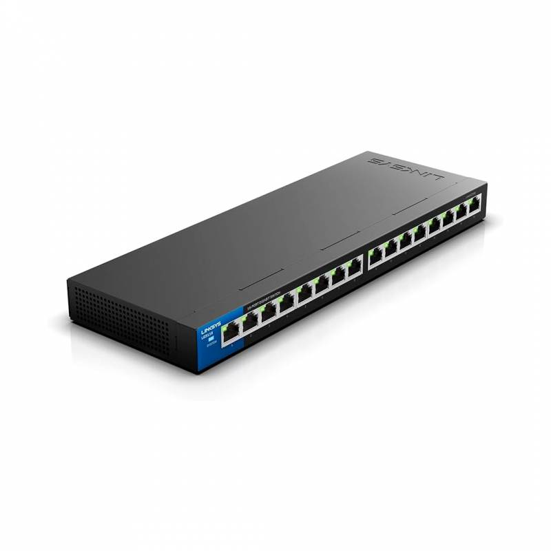 Switch Linksys Lgs116P 16 Puertos - 8 Poe+