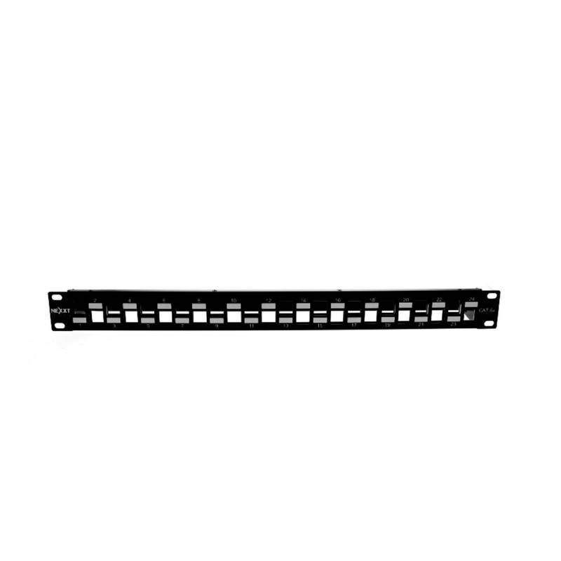 Patchera Nexxt 24 Puertos Sftp Cat. 6A Rack