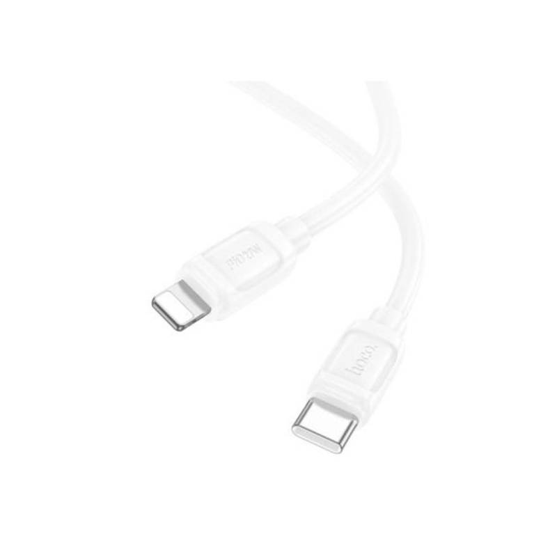 Hoco X115 Surprass Pd27W Cable Usb-C A Lightning Blanco.
