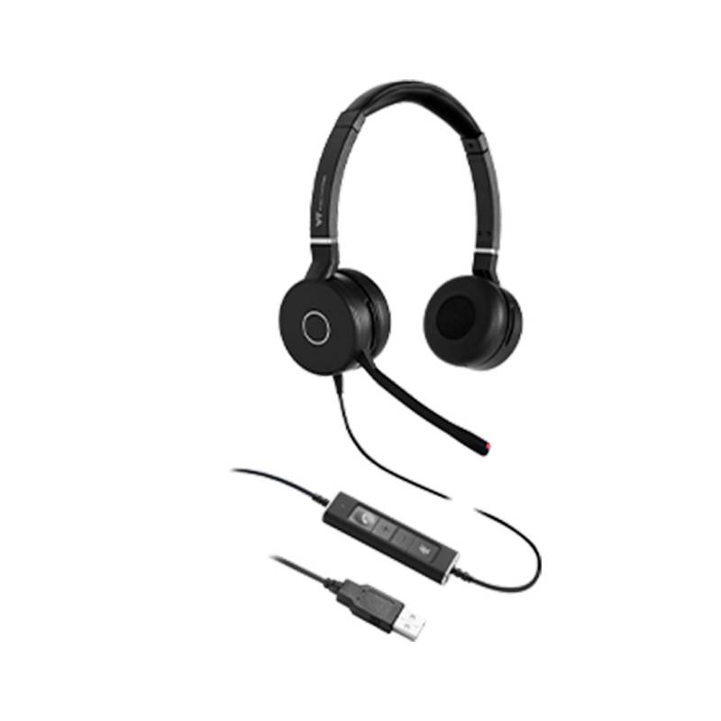Headset Profesional Vtx200Pro Duo X257P Usb04 Vt Usb