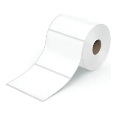 Rollo De Etiquetas 60X60Mm 1500Pcs Oem Pack X3 T&Eacute;Rmica Blanca