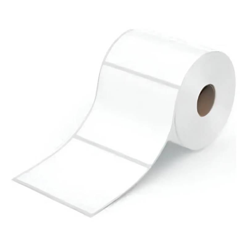 Rollo De Etiquetas 60X60Mm 1500Pcs Oem Pack X3 T&Eacute;Rmica Blanca