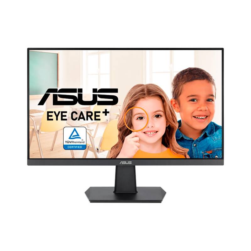 Monitor Plano Va24Ehf Eye Care+ Asus 23.8 Ips Fhd 100Hz Negro