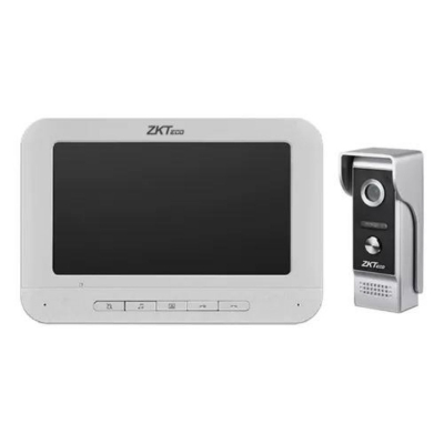 Kit De Videoportero Vdp03-B3 Kit Zkteco Análogo Con Pantalla 7