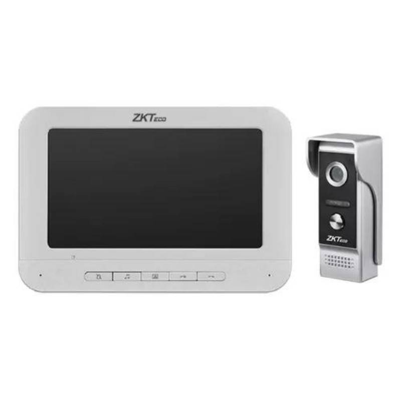 Kit De Videoportero Vdp03-B3 Kit Zkteco Anã¡Logo Con Pantalla 7