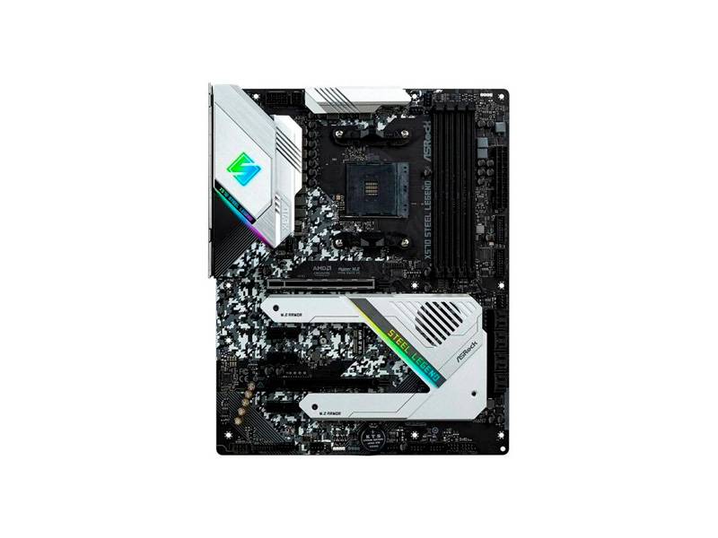 Motherboard Asrcok Amd X570 Steel Legends Am4.