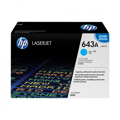 Toner Original Hp Q5951A Cyan. Rendimiento 10.000 Copias.