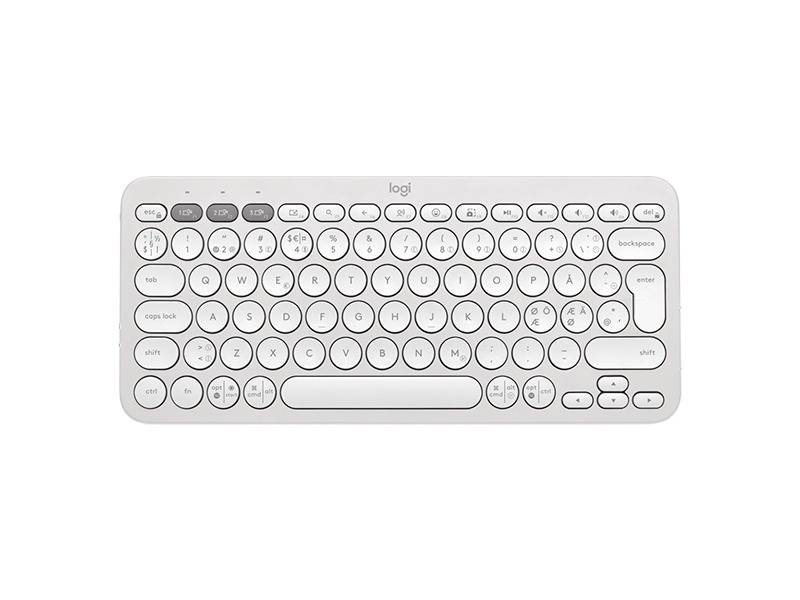 Teclado Inalámbrico Logitech K380S Pebble Keys 2 Blanco