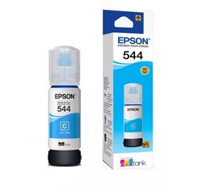 Botella De Tinta Original Epson T544220-Al Cian 65 Ml – Rendimiento 7.500 Páginas