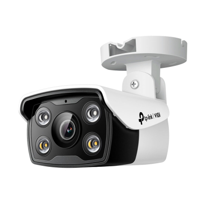 Cámara De Seguridad Exterior Vigi C340 Tp-Link Full Color Ip67 Blanco Y Negro