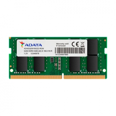 Memoria Ram Adata 16Gb Sodimm Ddr4 3200Mhz