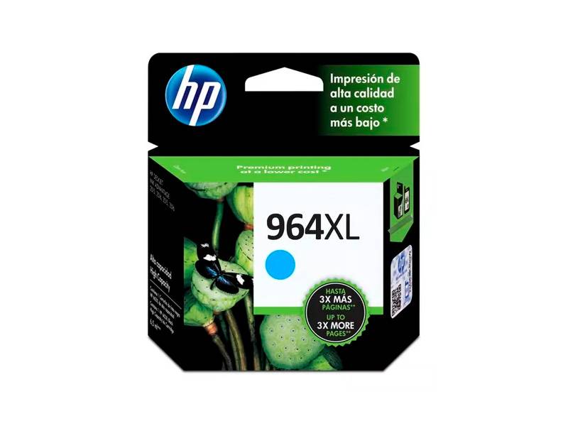 Cartucho De Tinta Original Hp Cyan. 3Ja54Al (964Xl)