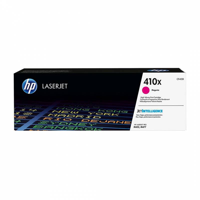Toner Original Hp Cf413X Magenta. Rendimiento 5.000 Copias.