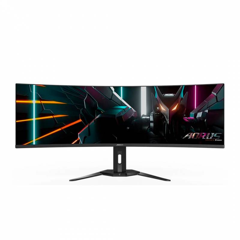 Monitor Gamer Gigabyte Aorus 49 Dualqhd 144Hz Curvo Freesync