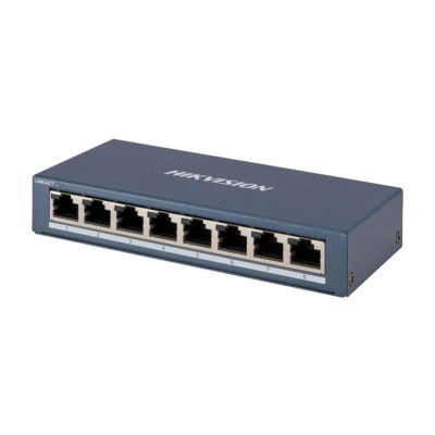 Switch Hikvision Ds-3E0508-E. 8 X 10/100/1000.  Sin Gestionar