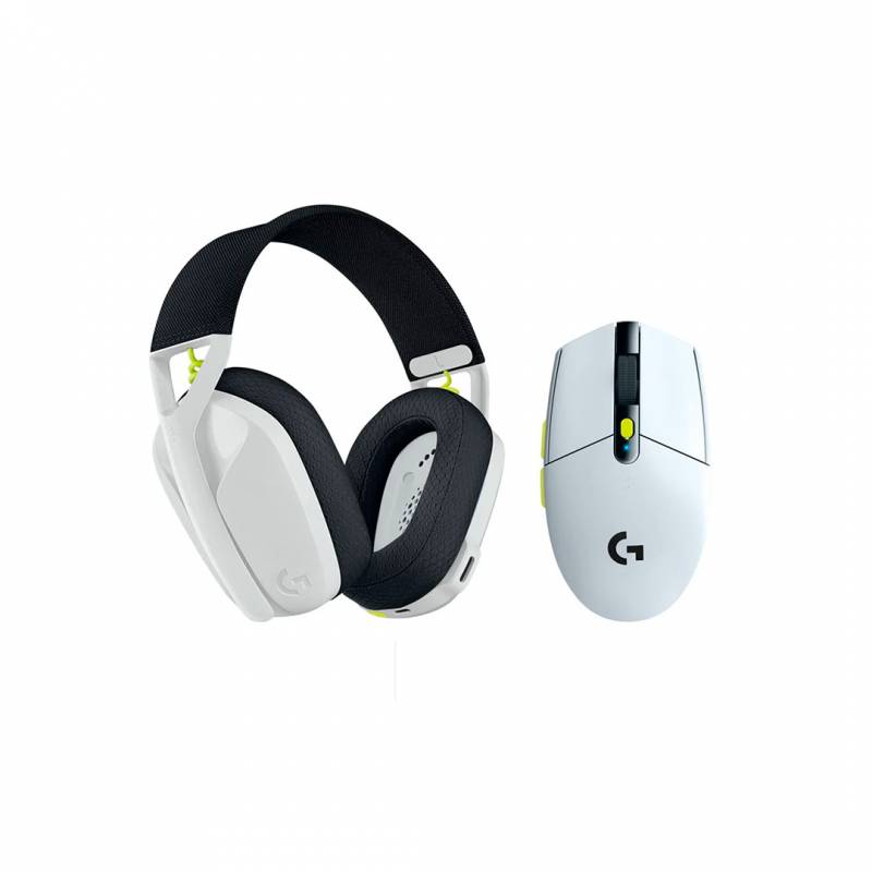 Logitech Combo G435 + G305 (auriculares + Mouse) Blancos
