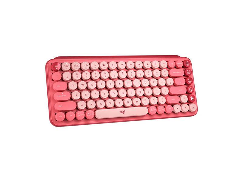 Teclado Inalambrico Logitech Pop Key Rosa