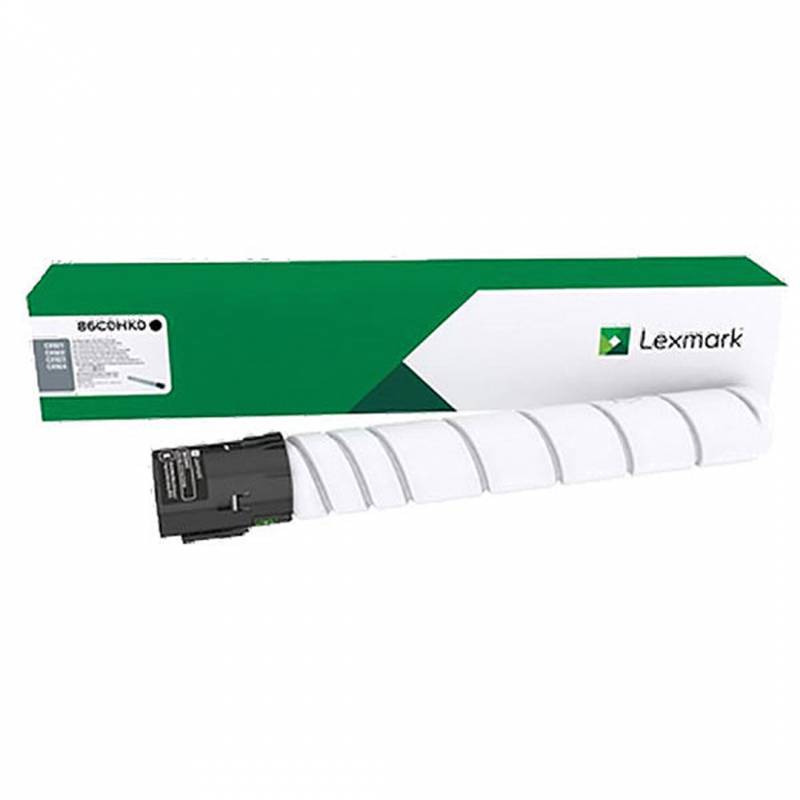 Toner Original Lexmark 86C0Hk0 Negro. Rendimiento 34.000 Copias.