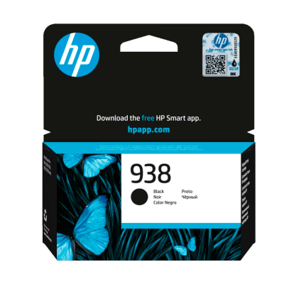 Cartucho De Tinta Original Hp 938 Negro. Rendimiento 1250 Copias