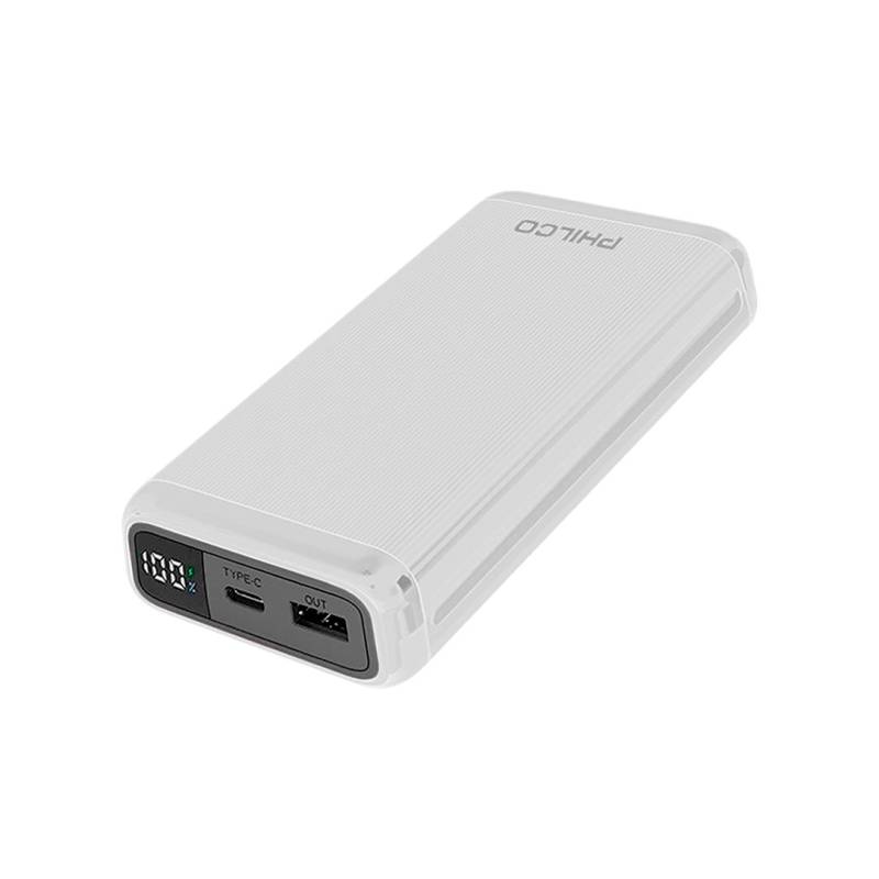 Powerbank Pma8224 Philco 20000 Mah Blanco