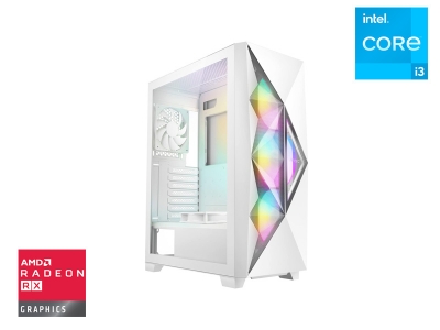 Pc Gaming Mercurio - Intel I3 1010F - 8Gb - 512Gb Nvme - Rx6500Xt Oc 4G.b