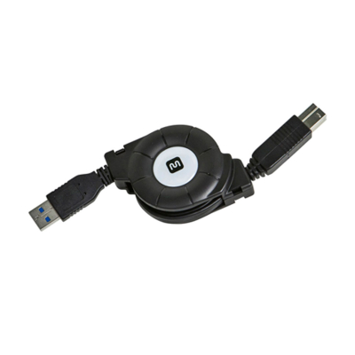 Cable De Datos Retráctil Usb B A Usb A 10965