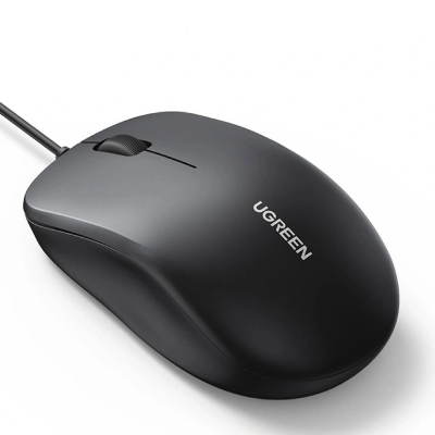 Mouse 90789 Ugreen Óptico Usb Negro