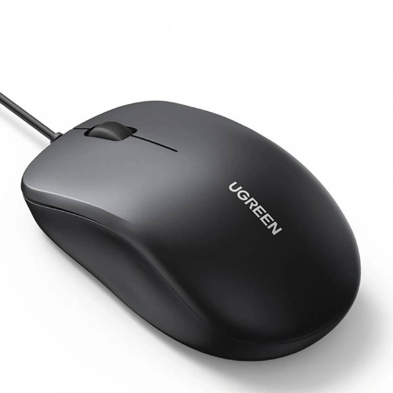 Mouse 90789 Ugreen Óptico Usb Negro