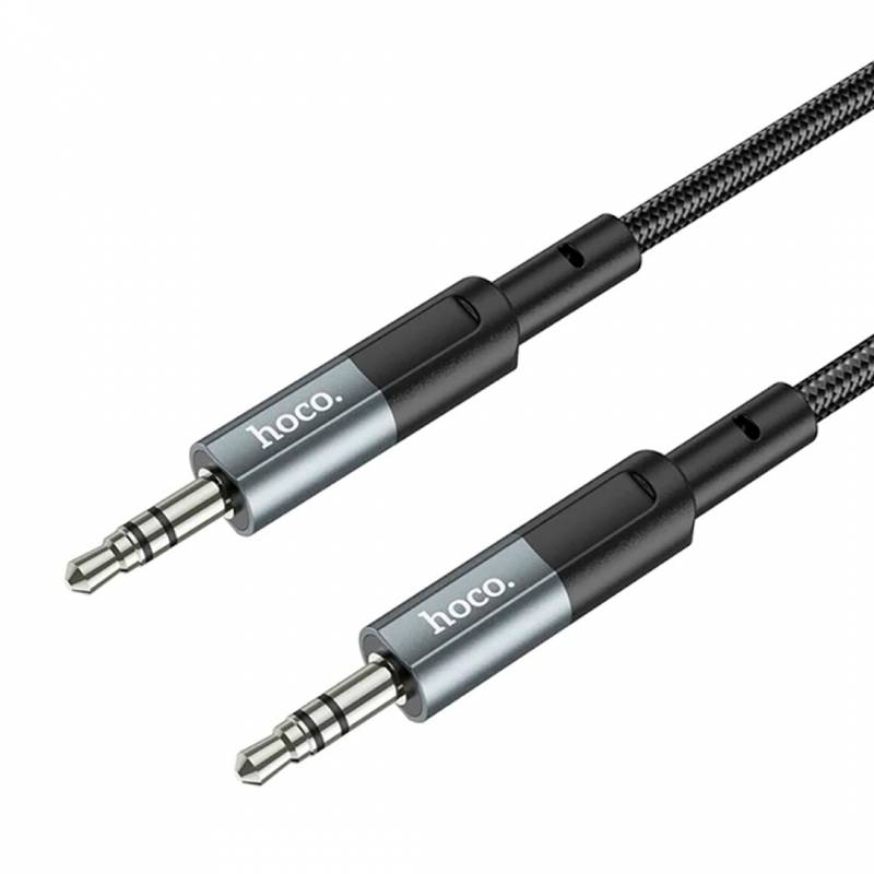 Cable Hoco Upa23  Aux De Audio 3.5Mm A 3.5M Gris.