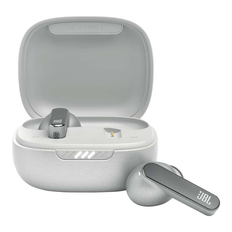 Auriculares Inalámbricos Jbl Live Pro 2 Tws Bluetooth 5.2 Anc Ipx5 Plateado