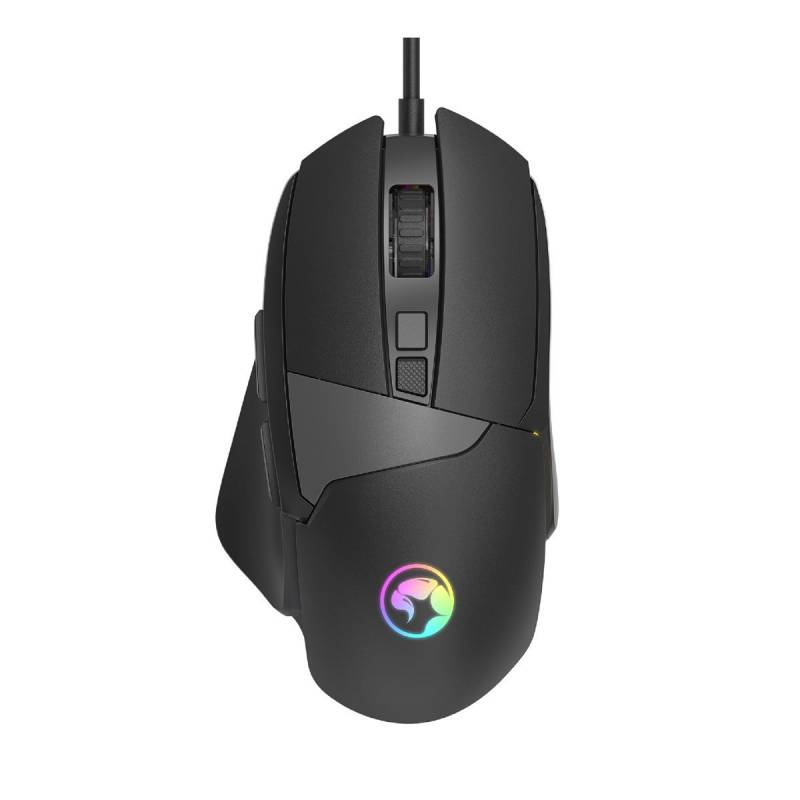 Mouse M411 Marvo Óptico Gaming Negro