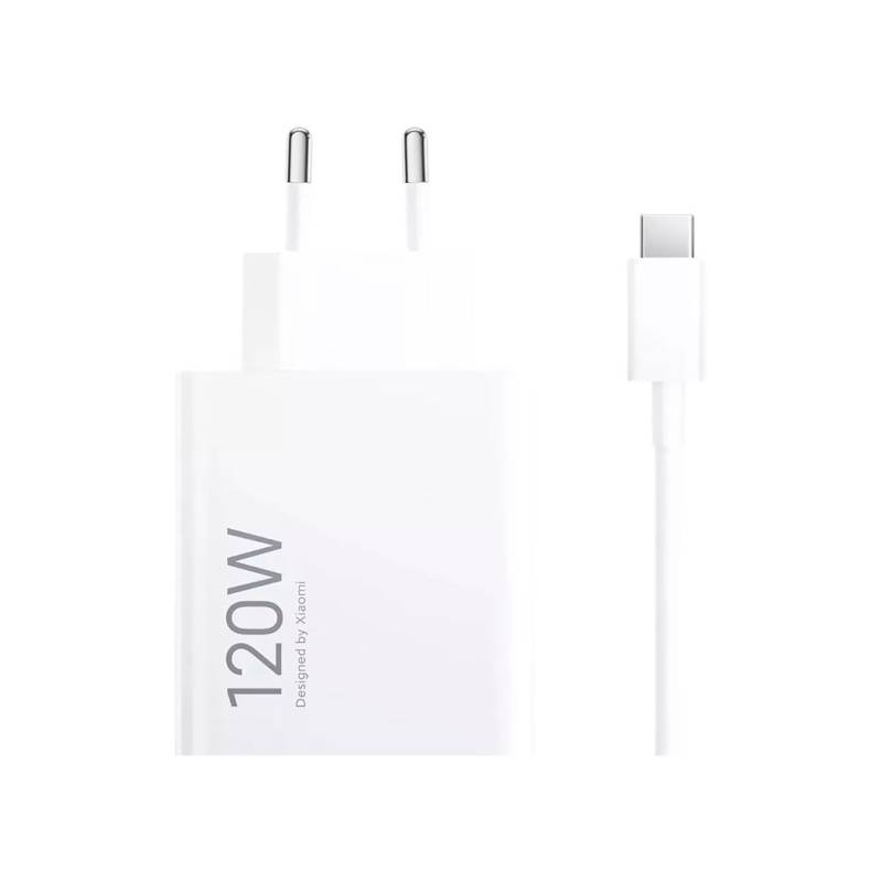 Cargador De Pared Charge Combo Bhr9462Eu Xiaomi 120W Blanco