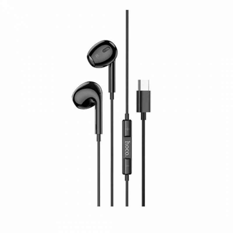 Auriculares Cableados Hoco M1Usb-C C/Microfono Negro