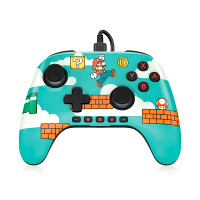 Nintendo Ns2 Advanced Wired Controller Mario Time (Nsgp0527-01V)