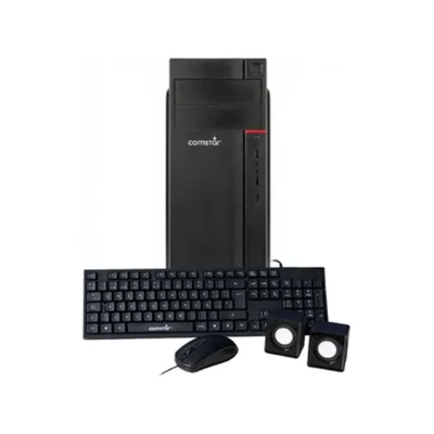 Gabinete Pc Mid Tower Atx-310-7-600W Gcocatx3107 Comstar Black Con Fuente 600W