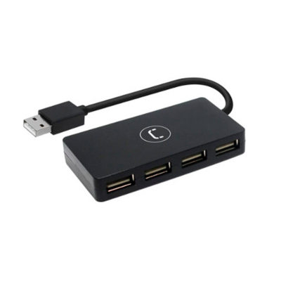 Hub Usb 4 Puertos Unno Hb1008Bk