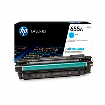Toner Original Hp Cf451A Cyan. Rendimiento 10.500 Copias.