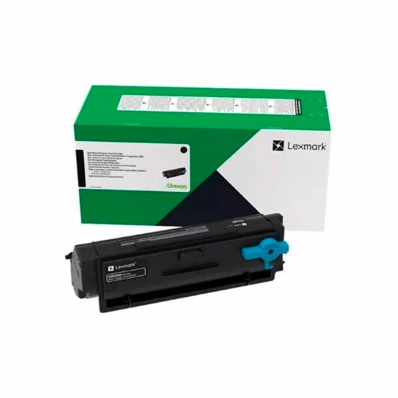 Toner Original Lexmark 55B4000 Negro. Rendimiento 3.000 Copias. Bajo Rendimiento.