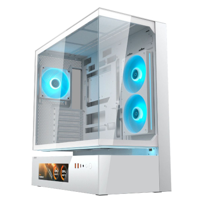 Gabinete Cfv235 Vision 382Da40.0004 Cougar White Mid Tower