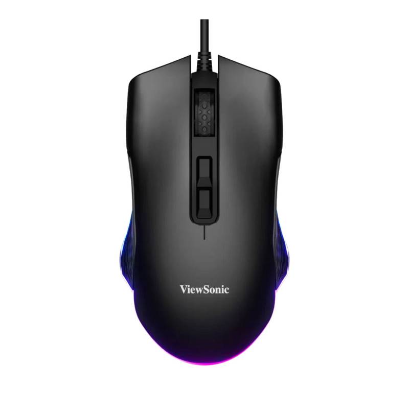 Mouse Cableado Usb Mu800 Viewsonic Negro Rgb