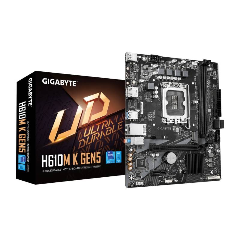 Motherboard Gigabyte H610M K Gen5 Micro Atx Lga1700 Ddr5