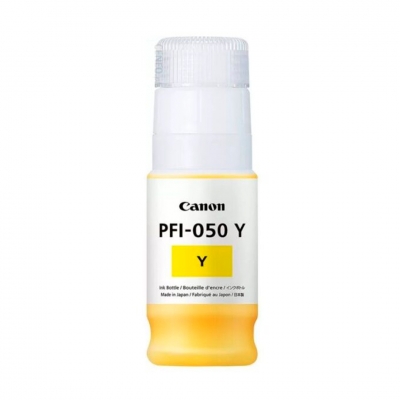 Botella De Tinta Canon Yellow Pfi-050Y 70Ml