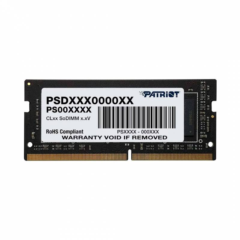 Memoria Ram Patriot Signature 8Gb Sodimm Ddr4 3200 Mhz