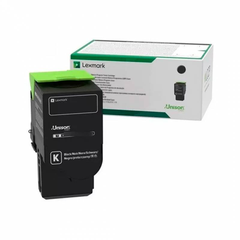 Toner Original Lexmark 78C4Xk0 Negro. Rendimiento 8.500 Copias. Alto Rendimiento.