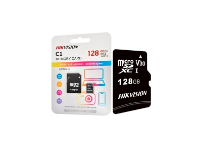 Memoria Micro Sd Hikvision 128gb Clase 10 (hs-tf-c1)